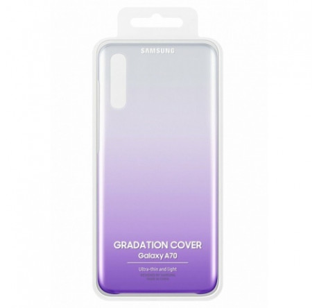 Samsung для Samsung Galaxy A10 Gradation Cover фиолетовый (EF-AA105CVEGRU) Чехол (клип-кейс)  Samsung - dno-experts.ru – фото 1