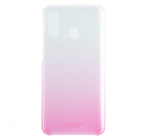 Samsung для Samsung Galaxy A40 Gradation Cover розовый (EF-AA405CPEGRU) Чехол (клип-кейс)  Samsung - dno-experts.ru – фото 1