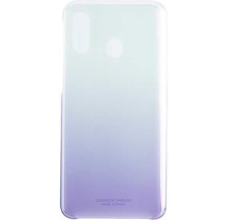 Samsung для Samsung Galaxy A40 Gradation Cover фиолетовый (EF-AA405CVEGRU) Чехол (клип-кейс)  Samsung - dno-experts.ru – фото 1